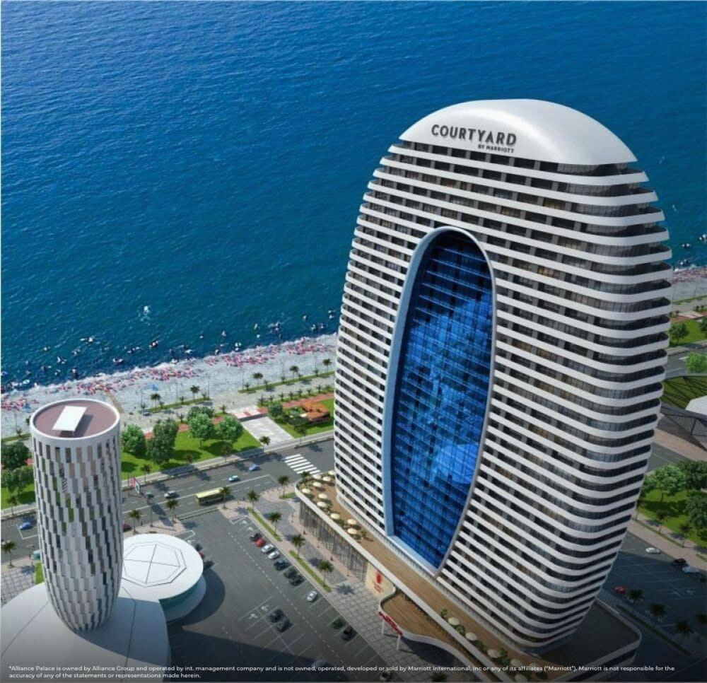 באטומי Alliance Palace Aparthotel By Marriott מראה חיצוני תמונה